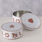 Boltze Home, puszka na ciastka, Ginger, 2 szt.