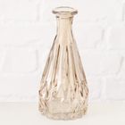 Boltze Home, zestaw szklanych dekoracji, Cherin, świeczniki i wazon