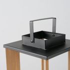 Boltze, lampion loftowy, Ventana, 20,7-20,7-40,5 cm