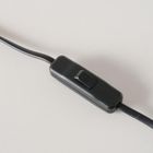 Boltze, Novo, lampa stołowa z metalową podstawą, 48 cm