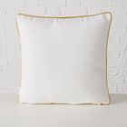 Boltze, poduszka dekoracyjna z metaliczną lamówką, Dilara, 45-45 cm