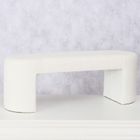 Boltze, Solin, ławka w pluszowym obiciu, 42 cm