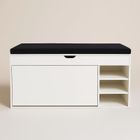 Boximo, Gradia, szafka na buty z siedziskiem i wysuwanymi półkami, 100-34-50 cm