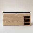 Boximo, Gradia, szafka na buty z siedziskiem i wysuwanymi półkami, 100-34-50 cm