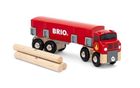 Brio World, Ciężarówka do transportu drewna, zabawka drewniana