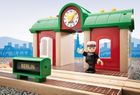 Brio World, Stacja kolejowa z nagrywarką, zabawka drewniana