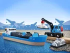 Brio World, Statek kontenerowy z dźwigiem, zabawka drewniana