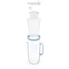 Brita, Glass, dzbanek filtrujący, 2 wkłady MaxtraPro PP, niebieski, 2,5l