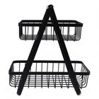 Brunbeste, koszyk piętrowy na owoce, przyprawy, loft 3063