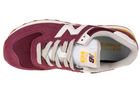 Buty sportowe damskie, bordowe, New Balance WL574VN2