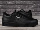 Buty sportowe damskie, czarne, Puma Carina 2.0