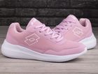 Buty sportowe damskie, do biegania, różowe, Lotto Connect