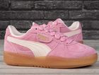 Buty sportowe damskie, różowe, Puma Palermo