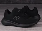 Buty sportowe dziecięce, czarne, Lotto Connect OC K