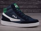 Buty sportowe dziecięce, mix, Fila Crew Velcro Mid Teens