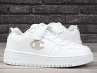 Buty sportowe dziewczęce, białe, Champion Rebound Platform Glitter