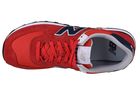 Buty sportowe męskie, czerwone, New Balance ML574SP2