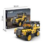 Cada, Defender Off-Roader z napędem Pull-back, klocki konstrukcyjne, pojazd, 389 elementów