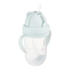 Canpol babies, kubek niekapek, z rurką i odważnikiem, zielony, 270 ml