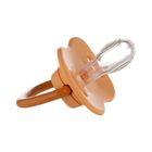 Canpol babies, Mountains, symetryczny smoczek uspokajający, silikonowy, żółty, 6-18 m, 2 szt.