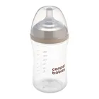 Canpol babies, Natural Shape, butelka ze smoczkiem dwustrefowym, 260 ml