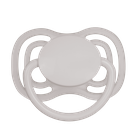 Canpol babies, Nude, smoczek silikonowy, symetryczny, niebieski, 6-18m, 2 szt.