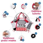 Canpol babies, Sensory Toys, sensoryczna mata do zabawy + lusterko sensoryczne