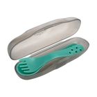 Canpol babies, zestaw sztućców dla dzieci w etui, turkusowy, 12m+