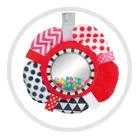 Canpol babies, Zigzag, interaktywna spirala, czerwona