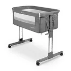 Caretero, Sleep2gether, łóżeczko dostawne, graphite