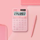 Casio, kalkulator biurowy, różowy, 12 cyfrowy wyświetlacz