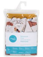 Ceba Baby, Animals Party, śpiworek niemowlęcy, pomarańczowy, 0-18 m