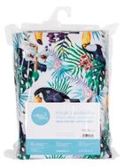 Ceba Baby, Flora & Fauna Tucan, zestaw: koc dziecięcy 75-100 cm + poduszka 30-40 cm