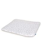 Ceba Baby, Grey Stars, pokrowiec na przewijak miękki, 85-72 cm, 2 szt.