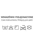 Ceba Baby, kocyk niemowlęcy z poduszką, czarny, 75-100 cm