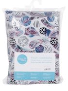 Ceba Baby, kocyk niemowlęcy z poduszką, morski, 75-100 cm