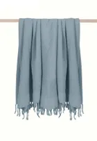 Ceba Baby, kocyk wielofunkcyjny dziecięcy, bawełniany, blue, 85-90 cm