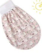 Ceba Baby, Lolly Polly, Lama, śpiworek niemowlęcy, pudrowy, 0-18 m