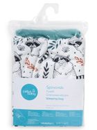 Ceba Baby, Raccoon, śpiworek niemowlęcy, turkusowy, 0-18 m