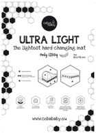 Ceba Baby, Ultra Light, Fox with Balloon, przewijak twardy, krótki, 50-70 cm