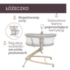 Chicco, Baby Hug Armonia, 4w1: łóżeczko, leżaczek i krzesełko do karmienia, scandinavian