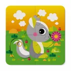 Chicco, Baby Sense & Focus, zestaw pierwszych puzzli