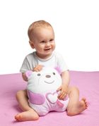 Chicco, First Dreams, Misiek Brzuszek, maskotka ze światłem i melodiami, różowy