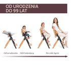 Chicco, Meraviglia, ewolucyjne krzesełko do karmienia, ebony