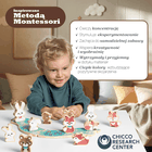 Chicco, My Wood Friends, Zestaw Tata, drewniane figurki króliczków, 2 szt.