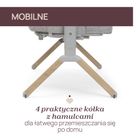 Chicco, Next2Me Armonia, łóżeczko dostawne, scandinavian
