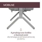 Chicco, Next2Me Armonia, łóżeczko dostawne, steel