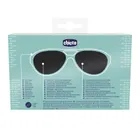 Chicco, okulary przeciwsłoneczne z etui, lustrzane, zielone, 36m+
