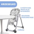 Chicco, Polly Progres5, krzesełko do karmienia 5w1, Anthracite