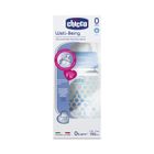 Chicco, Well-Being, butelka antykolkowa, wolny przepływ, Gwiazdka, niebieska, 150 ml